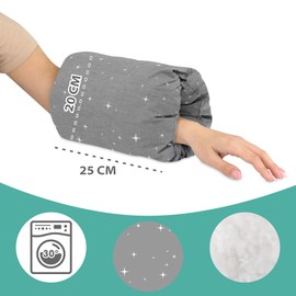 Nursing pillow small Nursing muff Ø20cm - mini baby cotton arm pillow for breastfeeding and giving bottles on the go Galaxy