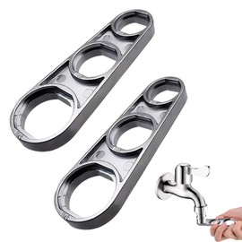 2 x Tap Strainer Key, Aerator Key Aerator Key, M16/M18/M20/M22/M24/M28 Tap Aerator Removal Tool Tap Descaler Attachment Metal