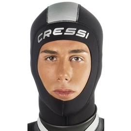 Cressi Wet Suit - Black, Large/Size 6 - 7