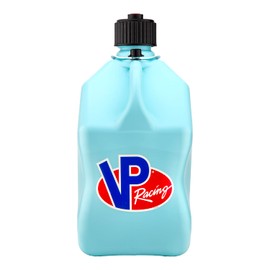VP Racing 3632-CA, 5.5 Gallon Motorsport Racing Jug with Contoured Handle, Multipurpose Cap and Rubber Gaskets, Sky (4 Pack)