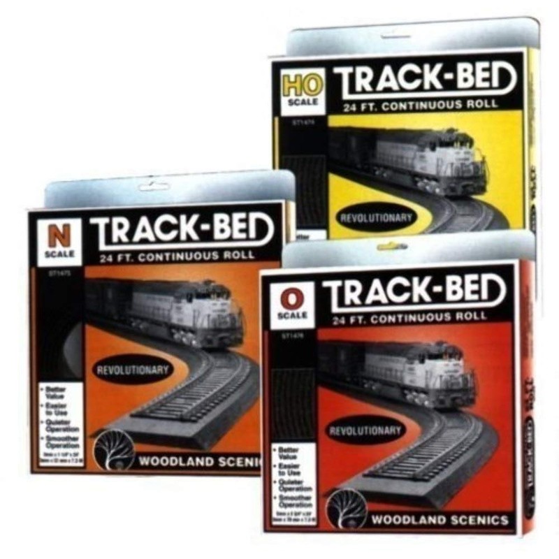 HO Track-Bed Roll, 24'