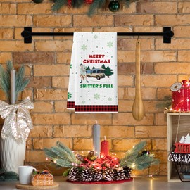 National Lampoons Christmas Vacation Gift, Funny Christmas Hand Towel, Griswold Family Cousin Eddie Christmas Vacation Merchandise, Cute Christmas Kitchen Bathroom Decorations, Novelty Xmas Gifts
