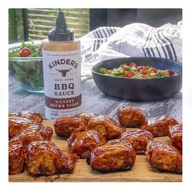Kinder's BBQ Sauce, Hickory Brown Sugar, 27.5 Ounces (Pack of 2).