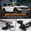 XRIDONSEN 37 Inch 104 LED Roof Top Amber Green Emergency