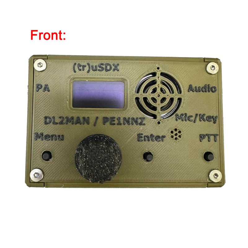 MALAHIT tr uSDX usdx transceiver 5-Band QRP only case Box