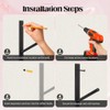 Estante para esterilla de yoga de 6 niveles