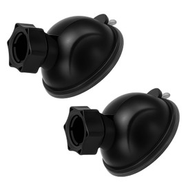 2PCS Suction Cup Mount Holder Compatible with 112 212 312GW 412GW 512GW, Adjustable Car Windscreen Dashboard Suction Mount Bracket with Strong Grip for Secure Dash Cam Positioning