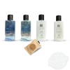 Travel Size Toiletries Set by Roomsium N-Recycled Box | Shampoo