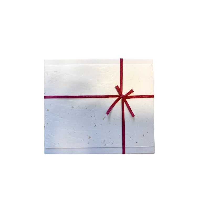 [Nousaku Japanese Paper Wrapping] Chopsticks Rest, Tin Crystal, Pack of