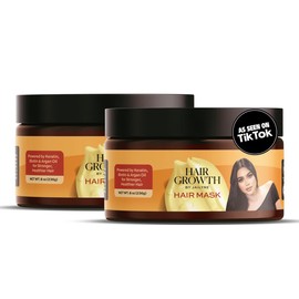 Hair Growth Repair Mask by Jailyne Ojeda – Protein-Enriched Deep Conditioning Treatment – Strengthens, Restores & Nourishes Damaged Hair – Sulfate-Free & Paraben-Free – Made in USA