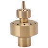 Copper Double Column Fountain Nozzle Music Fountain Landscape Scenery Nozzle