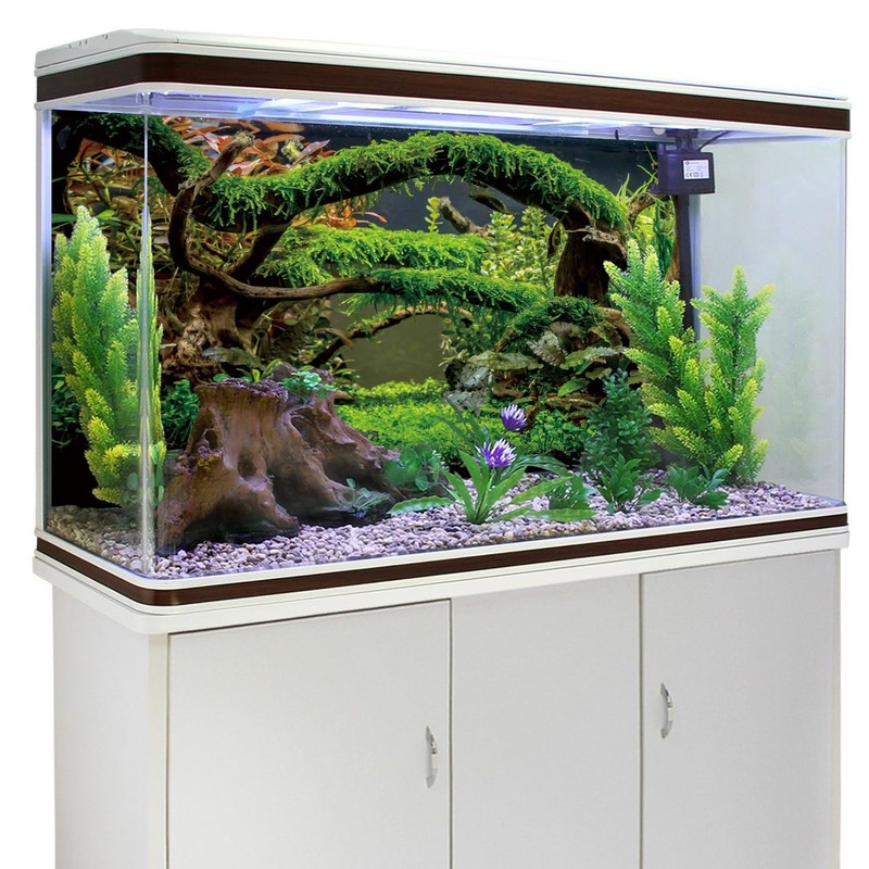 MIRRORANG 120x61cm Aquarium Background Branches Terrarium Background Aquatic Plant River