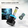 IRONWALLS 6 Sides H11 H9 H8 LED Headlight Bulbs Super