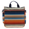 HOOEY HOOEY Cowboy Kit Toiletry/Cosmetics Organizer Overnight Bag (Serape)