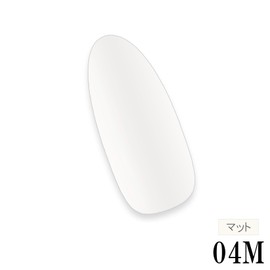 Color Gel Domestic Cosmetics Registered Gel Nail Matte Color 0.2 oz (5 g) LED / UV Light Compatible 04M Amber White Professional Nail Single Item White