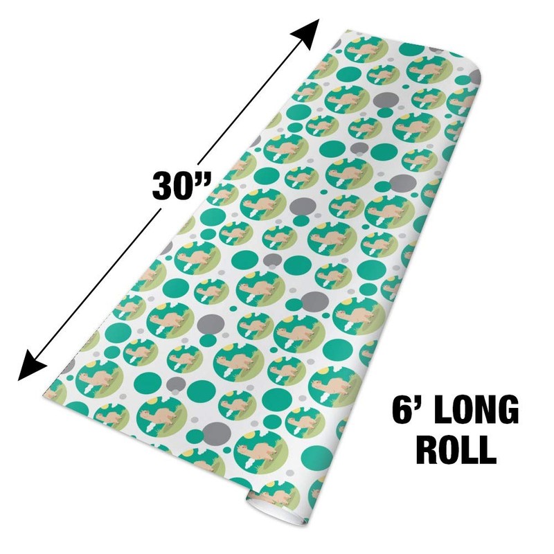 GRAPHICS & MORE Cute and Fluffy Alpaca Gift Wrap Wrapping