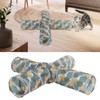 Cat Tunnels Collapsible Printed 4 Way Cat Tube with Storage