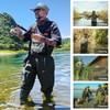 GIEESHIELD Waterproof Bootfoot Chest Waders for Men and Women, Lightweight