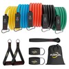 Rubruel Resistance Bands Set with Handles - 150 lbs Heavy