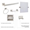 Design House Millbridge Towel Ring, Concealed Screws, Standard Wall Mount,