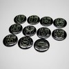 World Trigger High Luminous Can Badge Tricolor Team A07