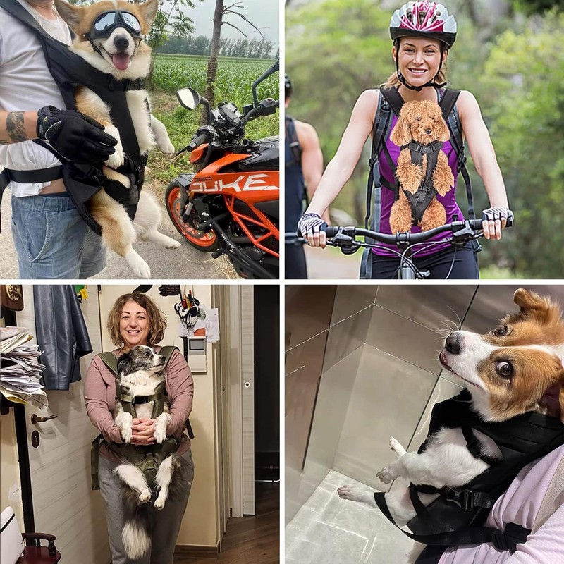 PetBonus Pet Front Dog Carrier Backpacks, Adjustable Pet Backpack, Legs
