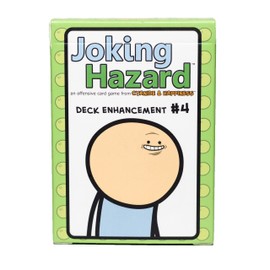 Deck Enhancement #4 - The Fourth Expansion of Joking Hazard Comic Building Card - Party Game by Cyanide and Happiness for 3-10 Players,Green