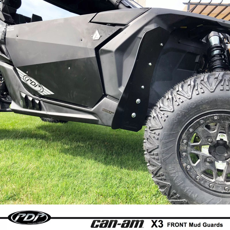 PROVEN DESIGN PRODUCTS Can-Am Maverick X3 FRONT Mud Guard Fender