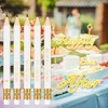 Vusnud 50Pcs - Bridal Shower Sharpened Half Pencils with Erasers,