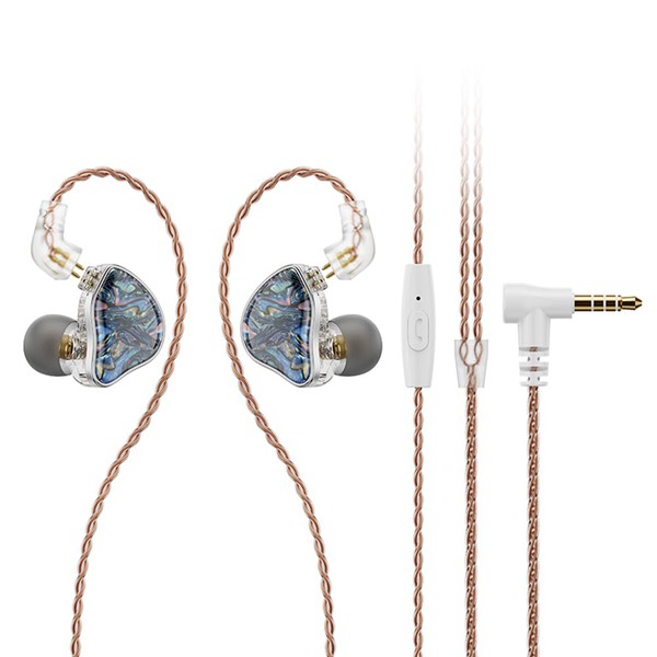 NICEHCK DB2 In-Ear Monogram Earphones, In-Ear Earphones, 1DD+1BA, 1 Dynamic
