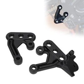 BAOUFF Foot Peg Bracket for Surron Light Bee,Original Adjustable Brace Bracket for Dirt Bike Sur Ron Light Bee X(LBX) and S(LBS) - Black