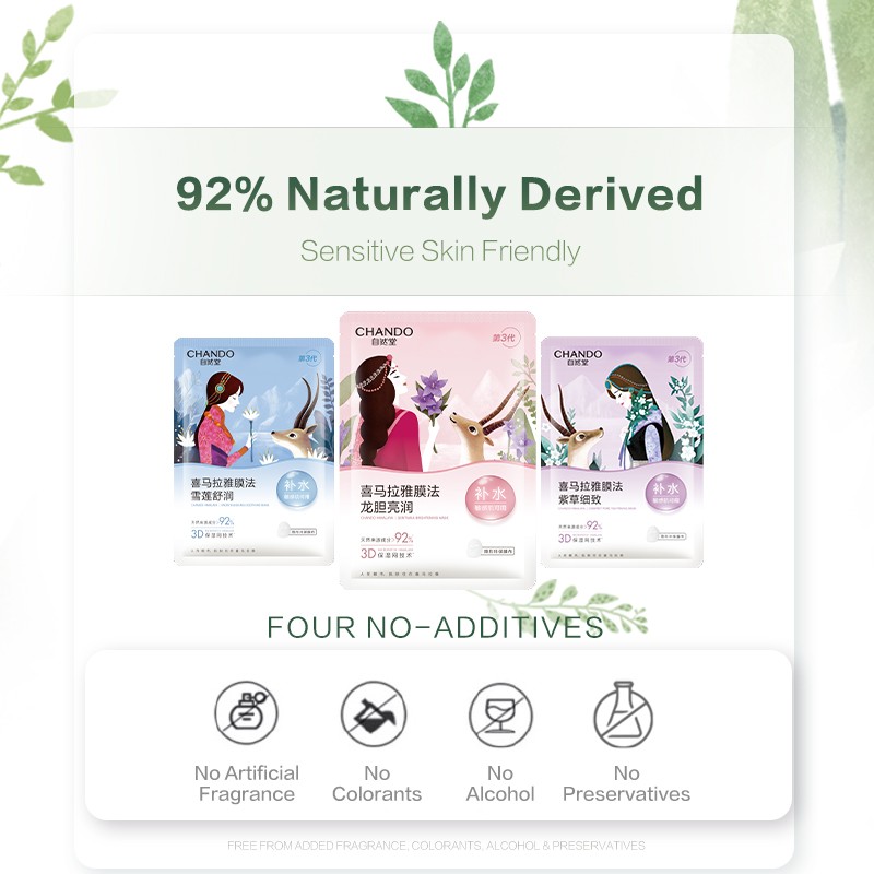 Chando 【25.9 Payday Sale 】CHANDO Himalaya Mask Plant Moisturizing Mask