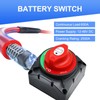 Slocable 600A High Current Battery Switch, 12-48V Waterproof Heavy Double