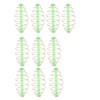 Alomejor 10PC Bait Thrower Fishing Feeder Spring Coil Inline Method
