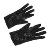 ITODA Women's Wedding Gloves, Lace Gloves, UV Cut Gloves, Short