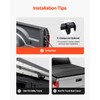 VEVOR Truck Ladder Rack, 49-73 in Width, Extendable Universal Cargo