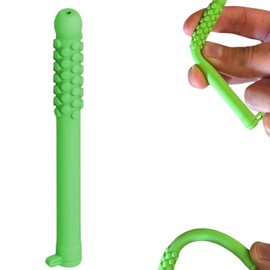 Chewable Breathers Stick with Essential Oil,Chewable Essential Oil Breath Stick for Aromatherapy on The Go,Portable Aromatherapy for Focus & Respiratory Support,Small and Lightweight,Green