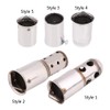 Keenso Motorcycle Exhaust Muffler, Universal Motorcycle 51 mm Exhaust DB