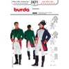 Burda Dressmaking Pattern 2471 Historical Costume Size 46 - 58