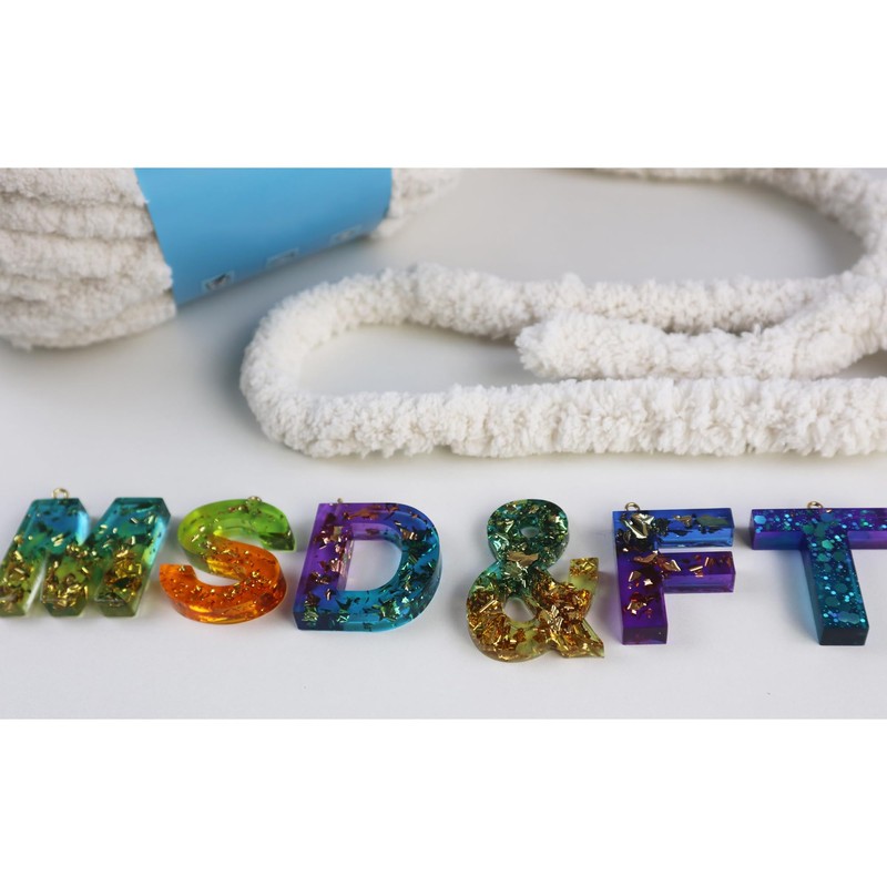 MSD&FT 4 Skeins Chunky Chenille Yarn Blanket Yarn (White)