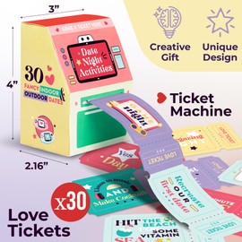 STOFINITY Couples Games Date Night Activities - Couple Date Ideas, Date Night Games Card Funny Couple Gifts, for Boyfriend Girlfriend, Unique Wedding Presents for Newlyweds