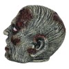 Apocalypse Zombie Undead Walker Skull With Peeling Flesh Rotten Teeth