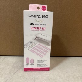 Dashing Diva Glaze Semi-Cured Gel Starter Kit 7 Piece Set
