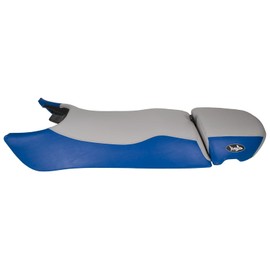 BlackTip Jetsports Seat Cover Compatible with Polaris 2000-2004 Virage, 2002-2003 Freedom (Royal Blue/Gray)
