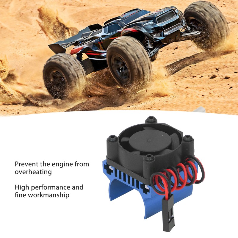 RC Motor Cooling Fan Heatsink Fan RC Accessory for Traxxas