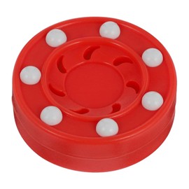 GNAUMORE Street Hockey Puck, Roller Hockey Game, Hockey Puck, Ice Hockey Pucks, Hockey, Puck, Street Hockey Puck for Indoor Outdoor Floor Hockey Balls Floor Roller Hockey Game Training, 1 Piece