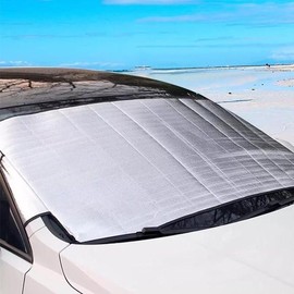 Car windshield frost prevention sunshade and barrier / 자동차 앞유리 성에방지 햇빛가리개 겸용 차단막
