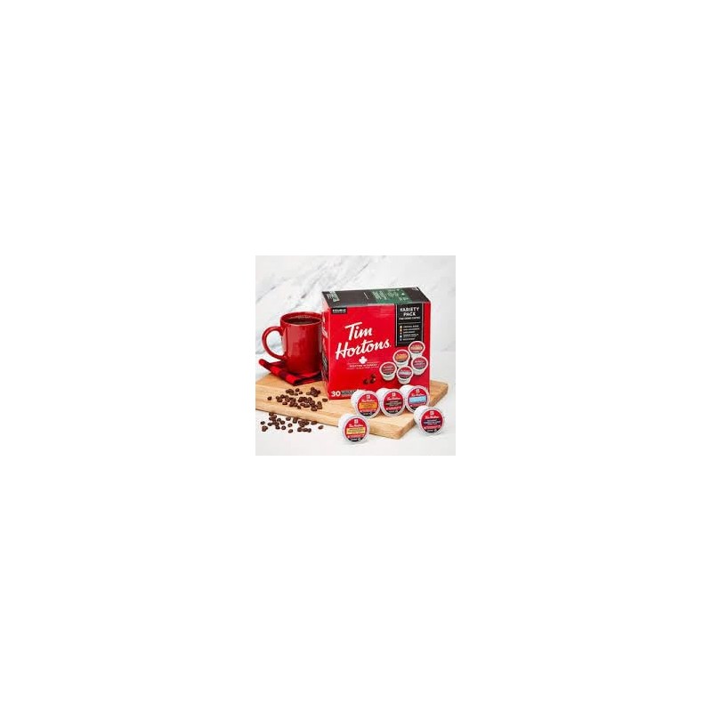 Tim Hortons variety pack 120 count bundle: Bold roast 24,