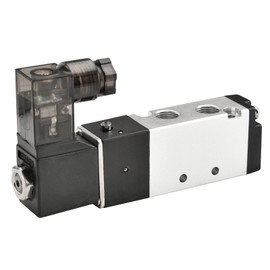 Heschen 4V110-06 24VDC 3.0W PT1/8 5 Way 2 Position Electro Pneumatic Solenoid Valve CE Certified