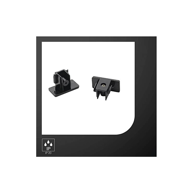 SLV 143130 End caps for single phase HV-busbar, mounted version